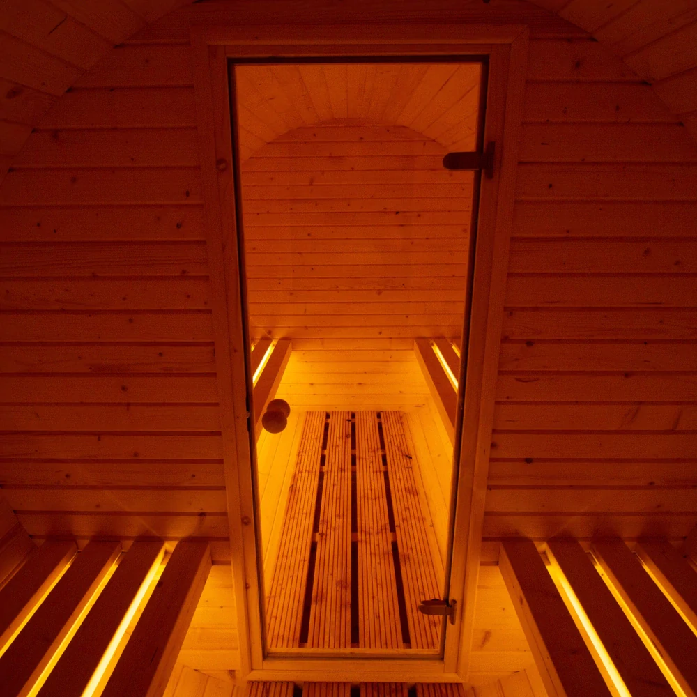 Sauna SUD 200 x 350 cm s předsíní a převlékárnou