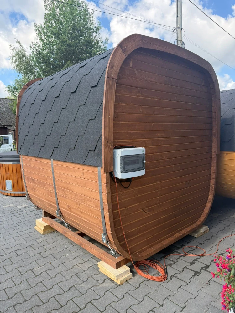 Sauna BOX PROSKLENÝ 200 x 200 cm