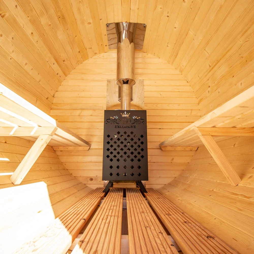 Sauna SUD 200 x 350 cm s převlékárnou