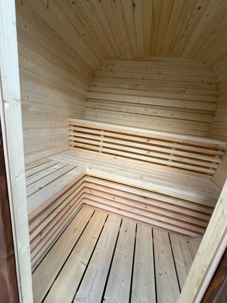 Sauna BOX PROSKLENÝ 200 x 200 cm