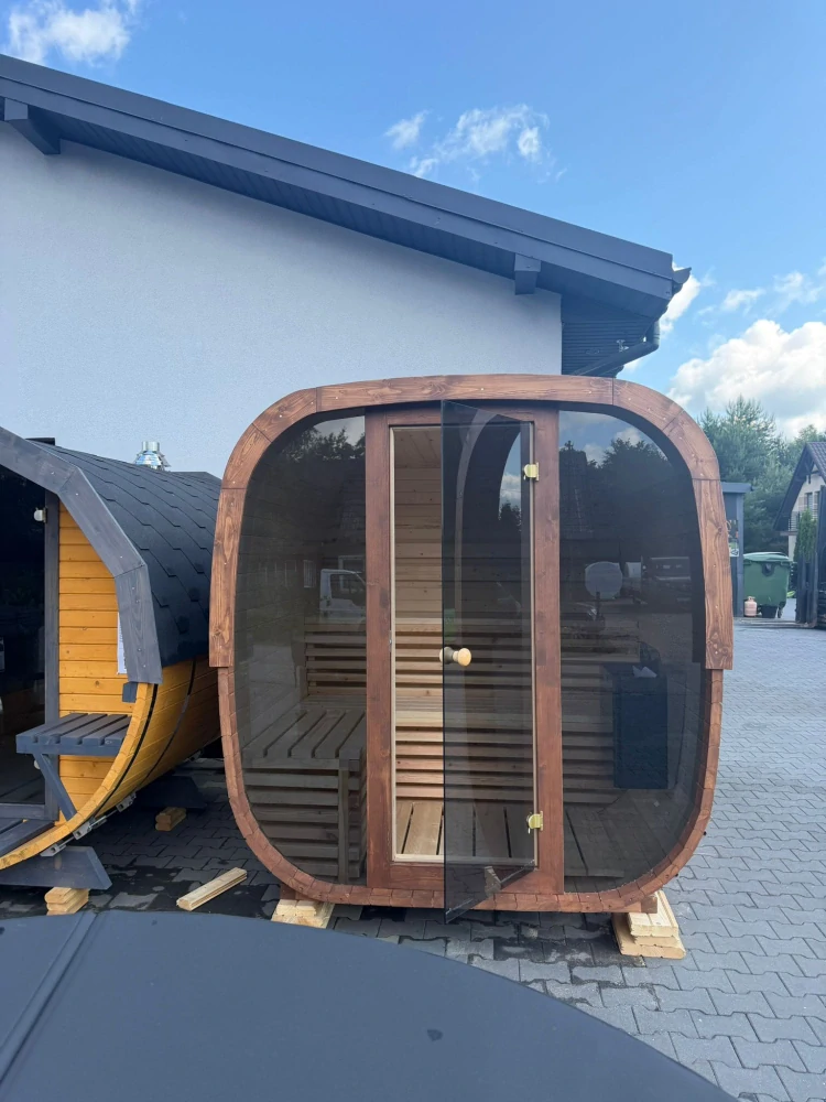 Sauna BOX PROSKLENÝ 200 x 200 cm